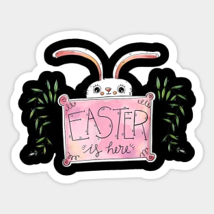 Happy Easter Day Rabbit Shirt - Gift Women Men Kids Sticker